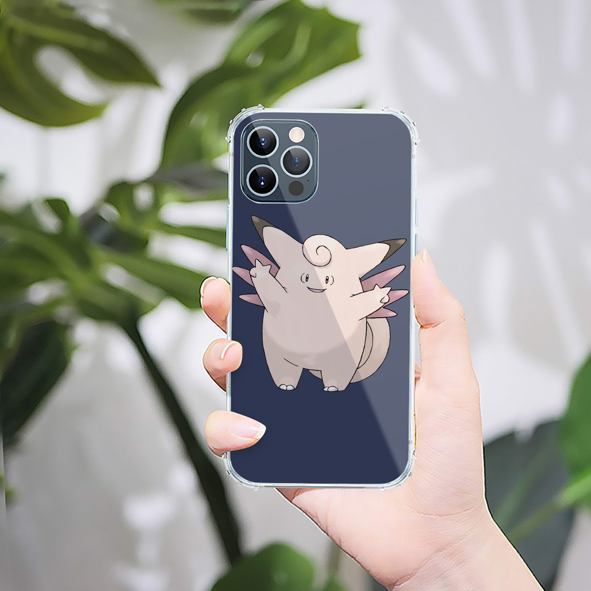 （画像用） ポケットモンスター Pokémon 【iPhone 12シリーズ対応】透明スマホケース（クリアソフトケース）